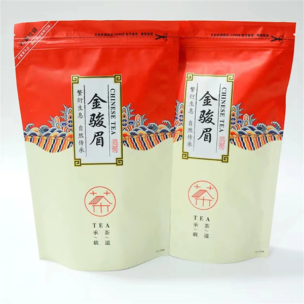 250g Chinese Jinjunmei Tea Set Zipper Bags Wuyi jinjunmei Black Oolong Tea Recyclable Sealing Packing Bag